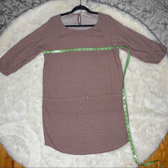 Sz Large Soft Joie Red Print Dress - Picture 1 of 10